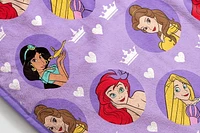 Disney Princess Jeté en Molleton Toucher Soie pour Enfants, 100 % Polyester