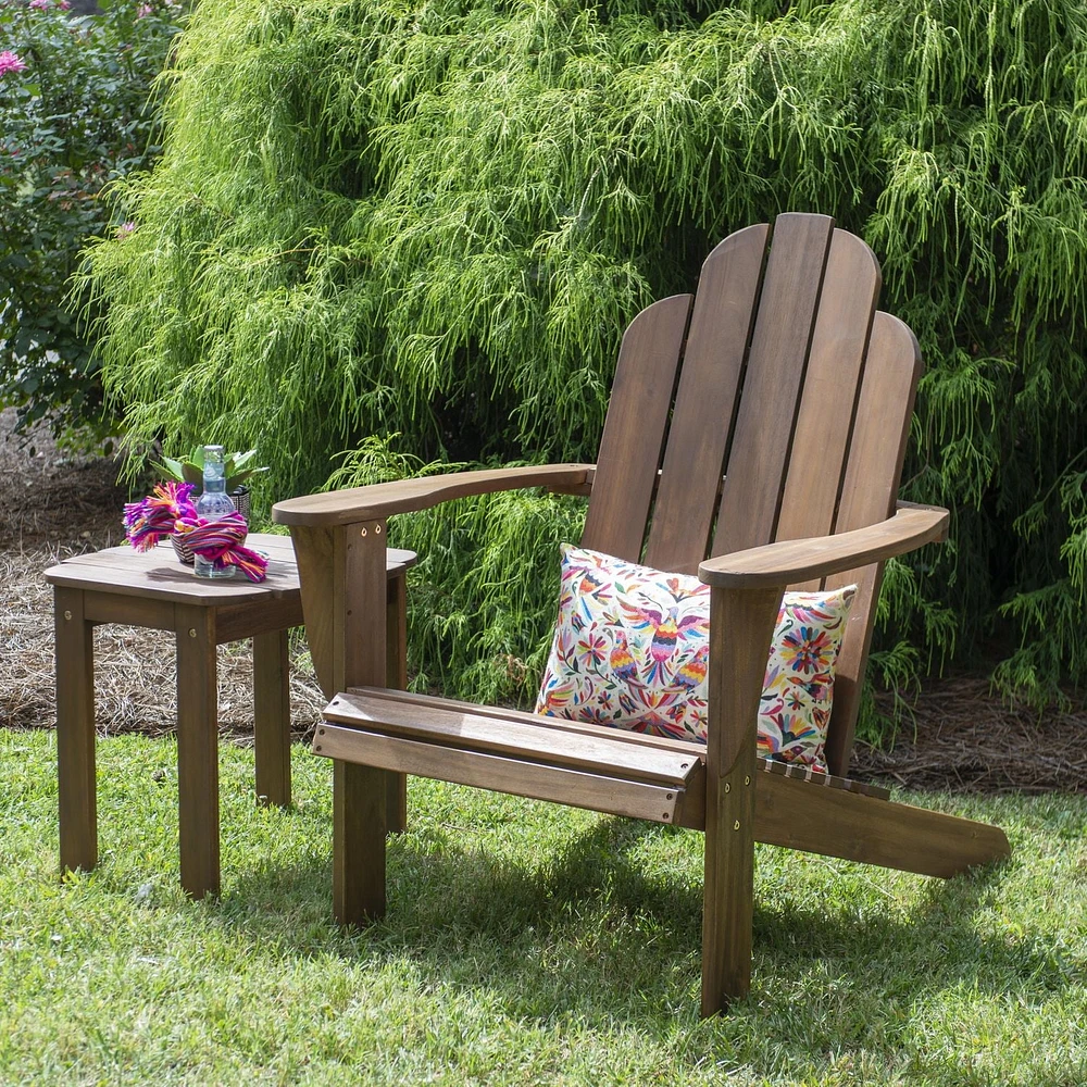 Table d'Extrémité Extérieure Adirondack en Teck
