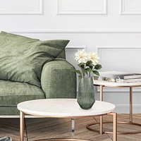 Danson Décor, Tige de Fleur Dahlia, Crème 30 Pouces - 12 Unités