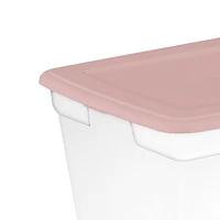 Sterilite 55 L Storage Box - Pink