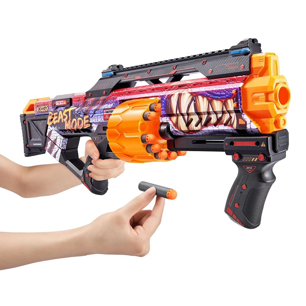 Pistolet à fléchettes X-Shot Skins Last Stand (16 fléchettes)