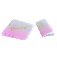 Party- Eh! Serviettes de cocktail ombre « Hooray » par Horizon Group USA