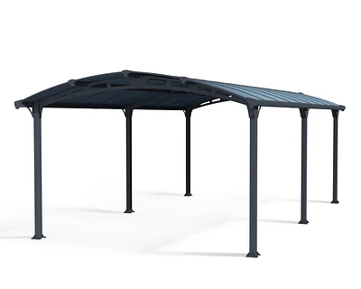 CANOPIA par PALRAM Arcadia Abri d'auto gris 12 pi x 21 pi