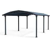 CANOPIA par PALRAM Arcadia Abri d'auto gris 12 pi x 21 pi