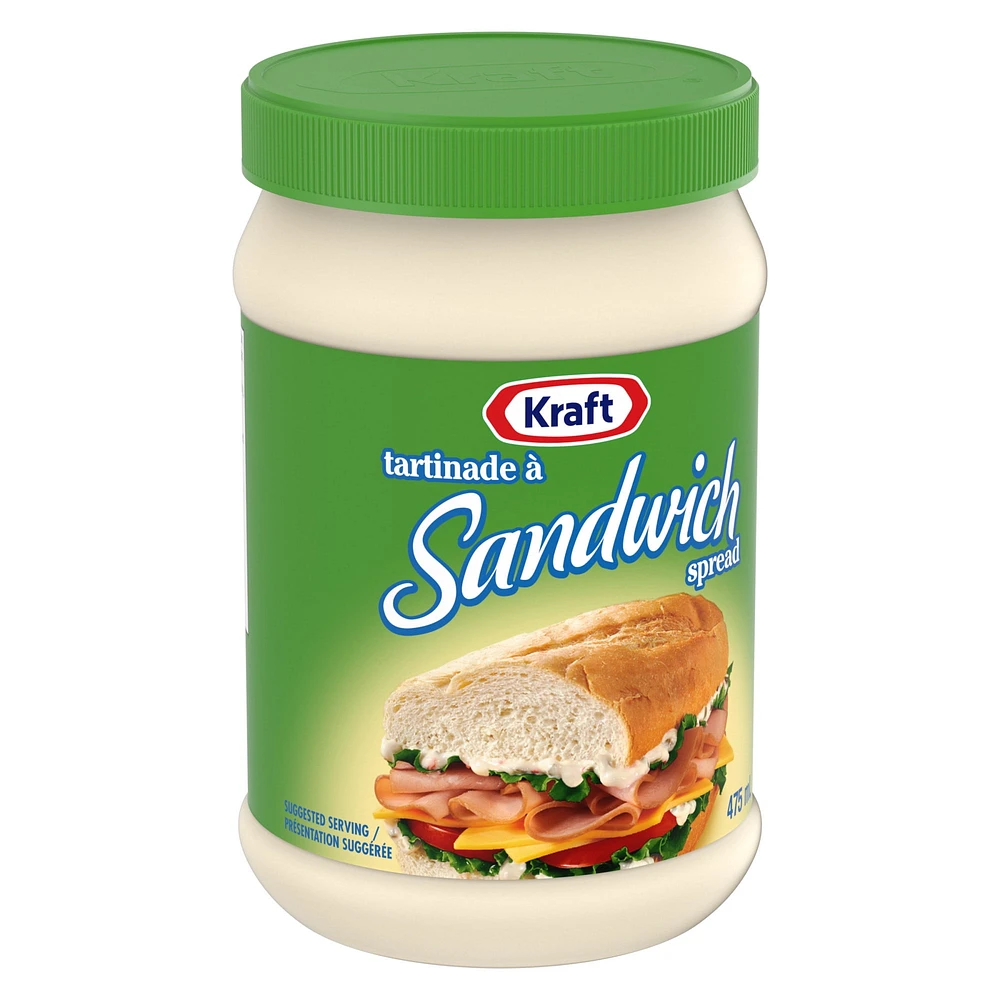 Tartinade pour sandwich Kraft 475ml