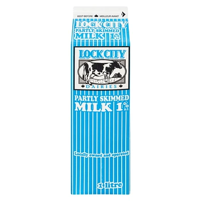 1L 1% Lock City Dairies Milk, 1L 1% Lock City Dairies