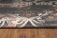 Tapis Bijou Arthur bleu & rouille de pi x pi po