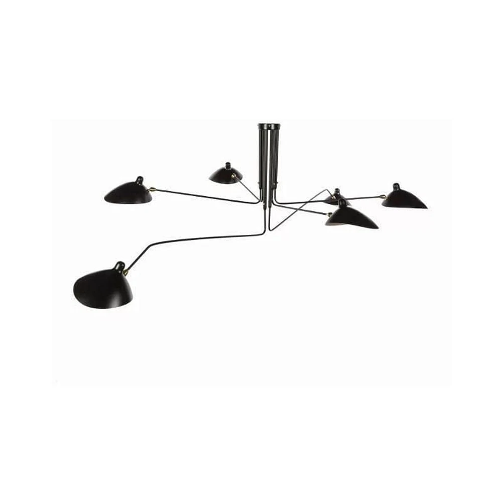 Plata Décor Ceiling Lamp 6 rotating arms