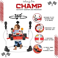 Centre d'activités Dream On Me Champ 2-en-1