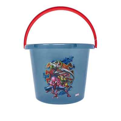 Seau moyen en plastique Spiderman