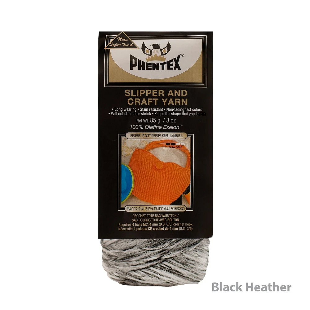 Phentex® Fil pour Pantoufles et Artisanat, Oléfine #4 Moyen, 3oz/85g