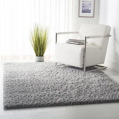 SAFAVIEH Fontana Jamie Solid Plush Shag Area Rug