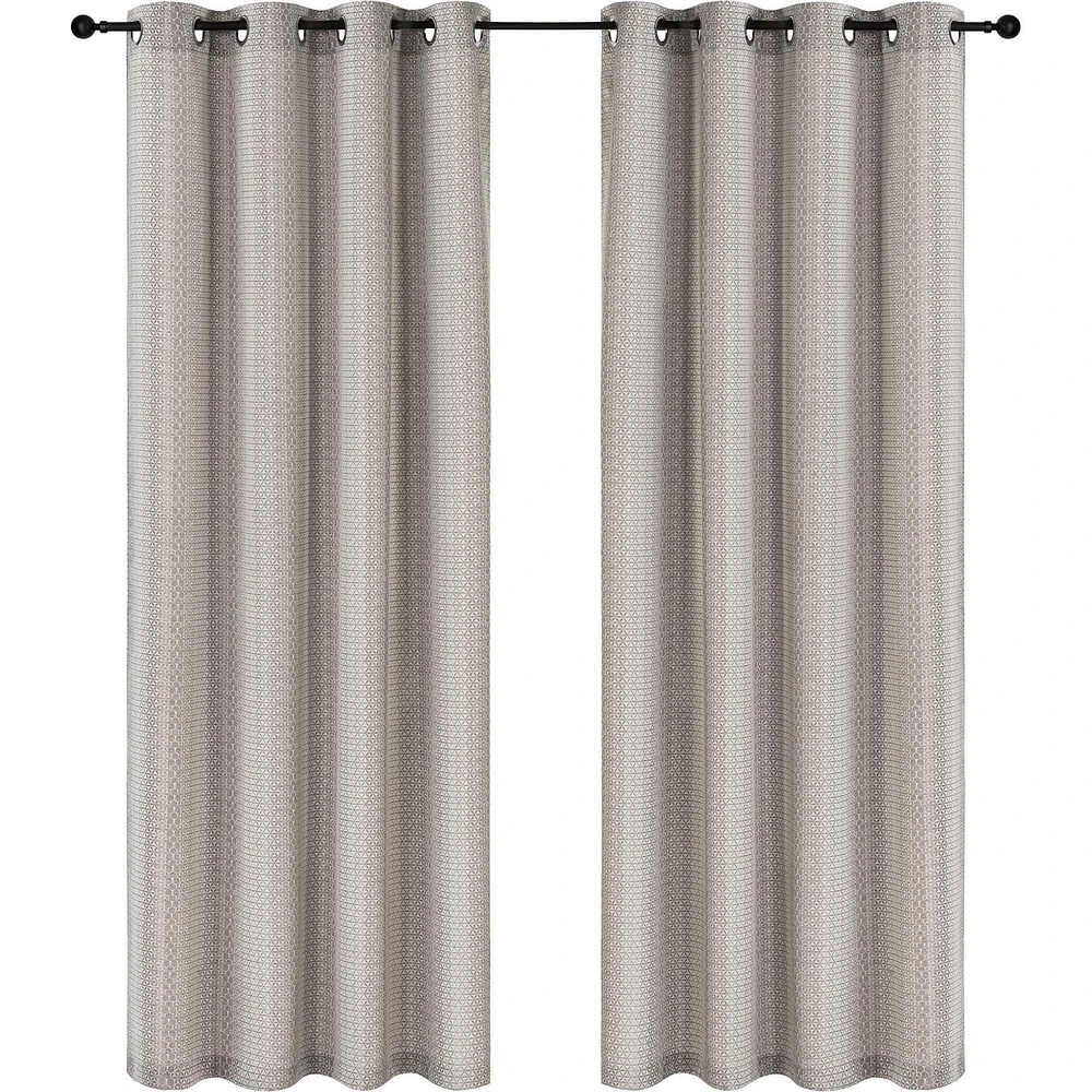 Safdie & Co. Rideau 84L Tissé Jacquard Holli Taupe