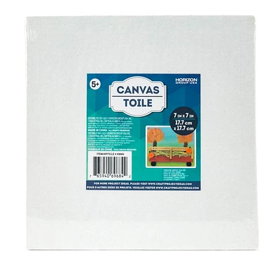 Toile en panneaux de 7 x 7 po