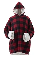 Oversize Sherpa Wearable Blanket Hoodie
