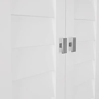 Maison RiverRidge® Brookfield Armoire haute d’angle à deux portes - Blanc