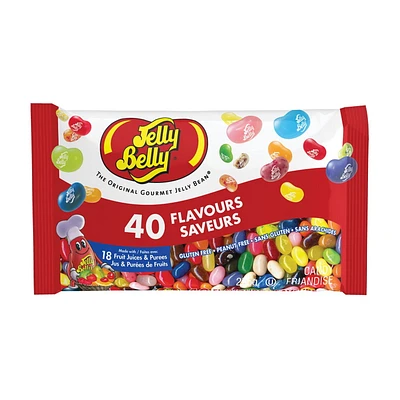 Sachet de friandises Jelly Belly à saveur variée 40 saveurs, 255 g