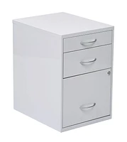Classeur en métal OSP Designs de 22 po en blanc