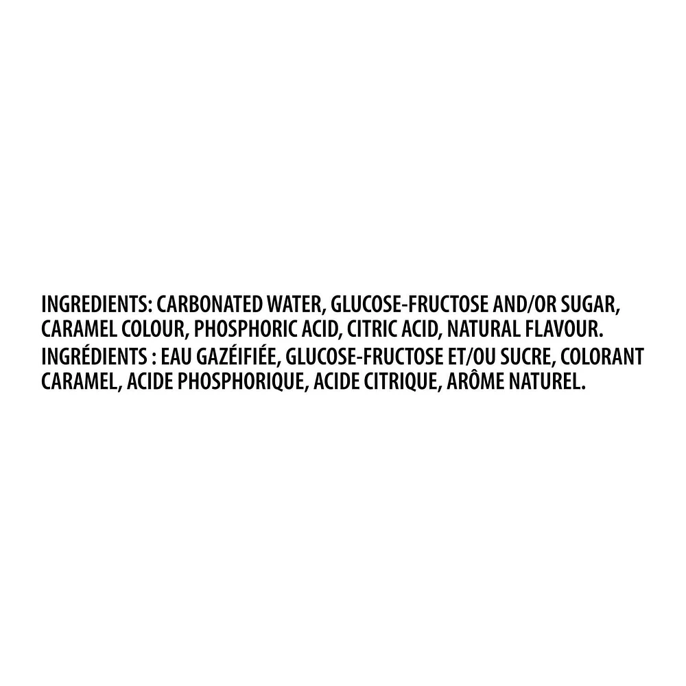 Boisson gazeuse Pepsi Sans caféine, 355 mL, 12 canettes 12x355mL