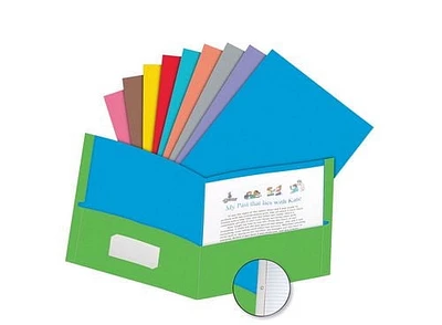 Chemises Oxford à pochettes jumelées bicolores à attaches