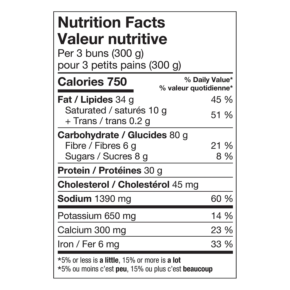 McCain® Pizza Pockets® Pepperoni, Made in Canada from domestic and imported ingredients, 3 x 100g