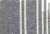 HT COUVERTURE A RAYURES EN COTON GRAND Ultra doux