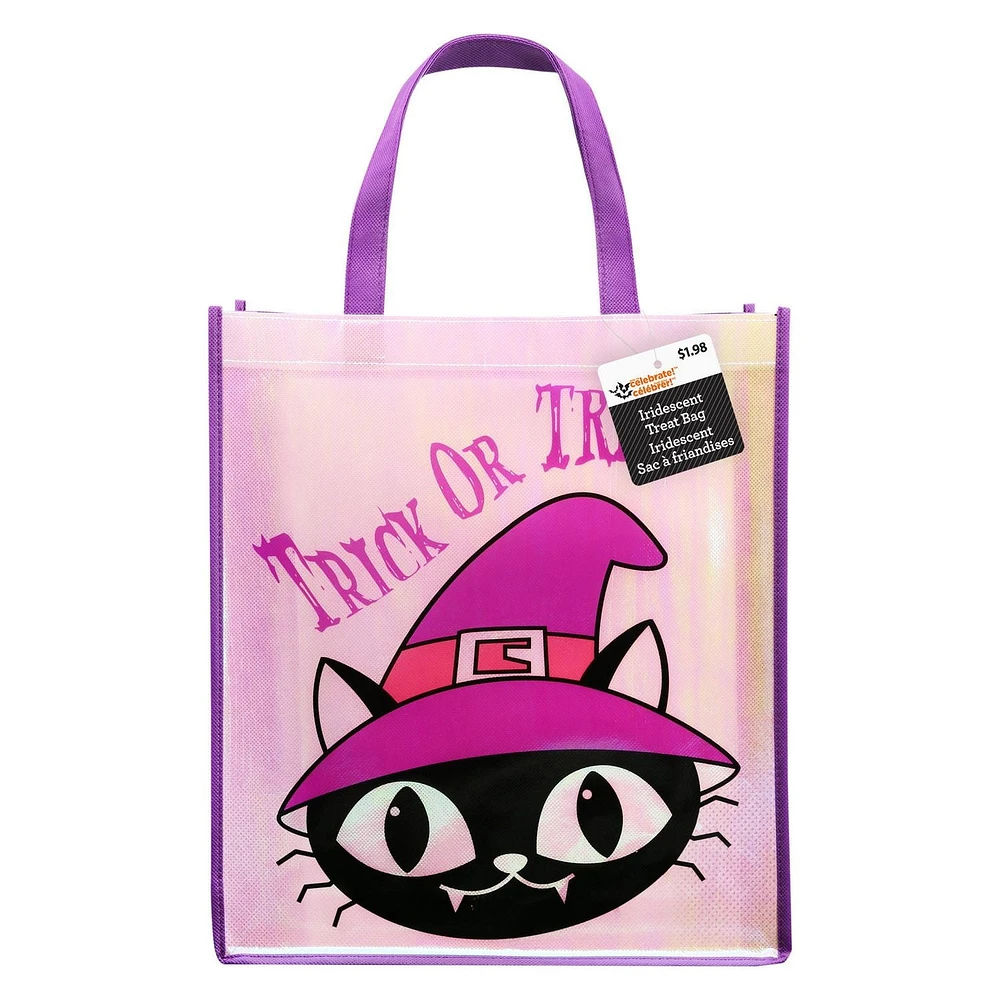 Sac à friandises iridescent - Chat