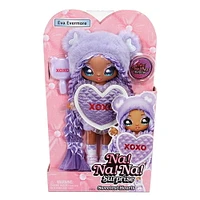 Na Na Na Surprise Eva Evermore : poupée-mannequin de 19 cm (7,5 po), inspirée d’un ourson lavande