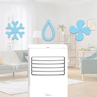 Midea Climatiseur portatif de 8 500 BTU Ashrae (5 000 BTU SACC) Climatiseur portable