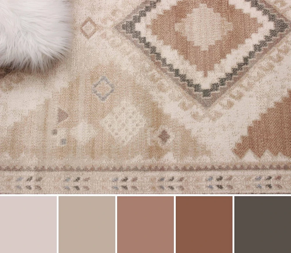 ECARPET Lia 2'8" x 8'2" Tribal Runner Rug for Living Room, Bedroom, Dining Room, Entrance, Hallway and More.