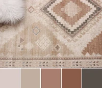 ECARPET Lia 2'8" x 8'2" Tribal Runner Rug for Living Room, Bedroom, Dining Room, Entrance, Hallway and More.