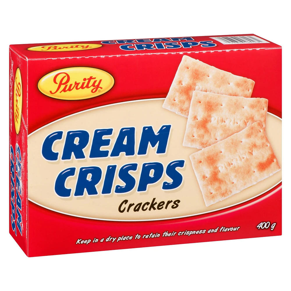 Purity Cream Crisp Crackers