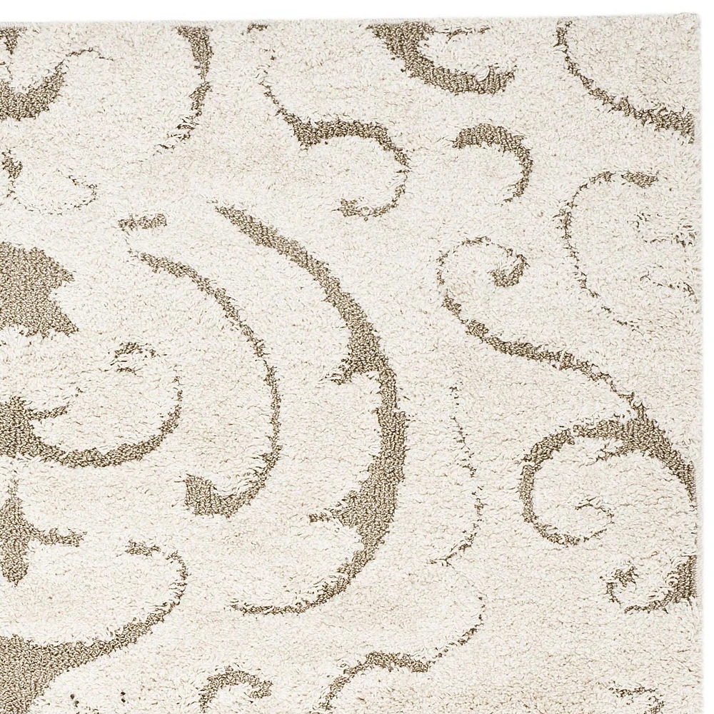 Safavieh Florida Deangelo Damask Plush Shag Area Rug