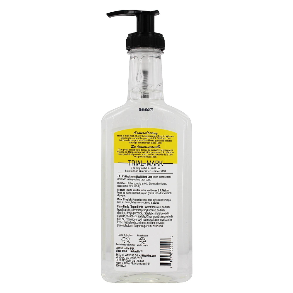 JR Watkins - Liquid Hand Soap Lemon - 11 fl. oz.