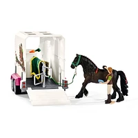 Schleich Pick-up avec remorque pour cheval