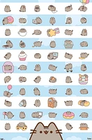 Pusheen - Grid Wall Poster, 22.375" x 34"