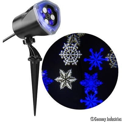 Gemmy Industries Lightshow Projection Ornate Snowflurry