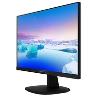 Philips 273V7QJAB 27" Frameless HD IPS Monitor, 1920 x 1080 Noir