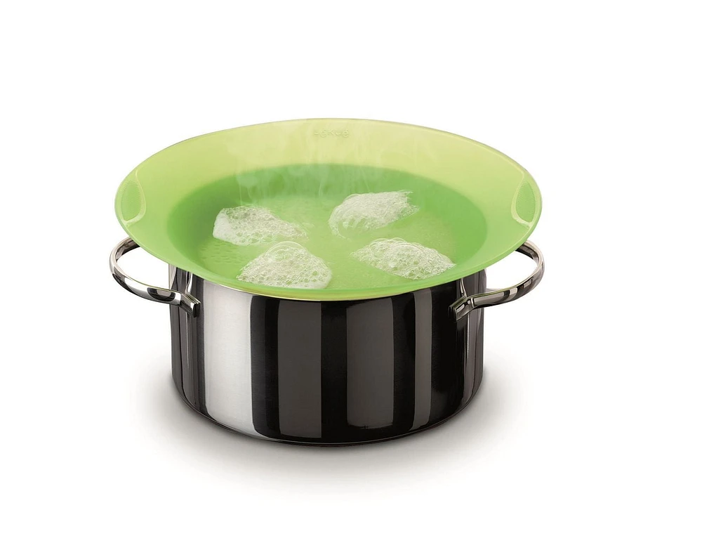 Lekue 22cm Non Spill Green Lid