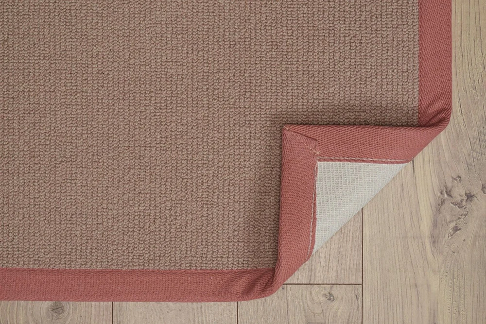 Tapis d'appoint Athena liège et orange brûlé 1 pi 10 po x 2 pi 10 po