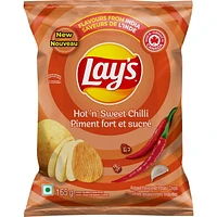 Lays Hot 'N' Sweet Chilli, 165 g.