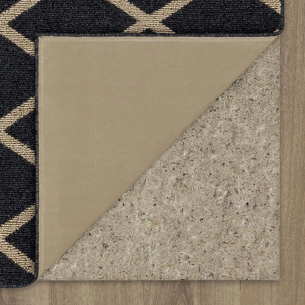 Mohawk Home - Tapis touffeté en polyester à motif de losanges, praline/havane