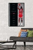 Michael Jordan - Heart Wall Poster
