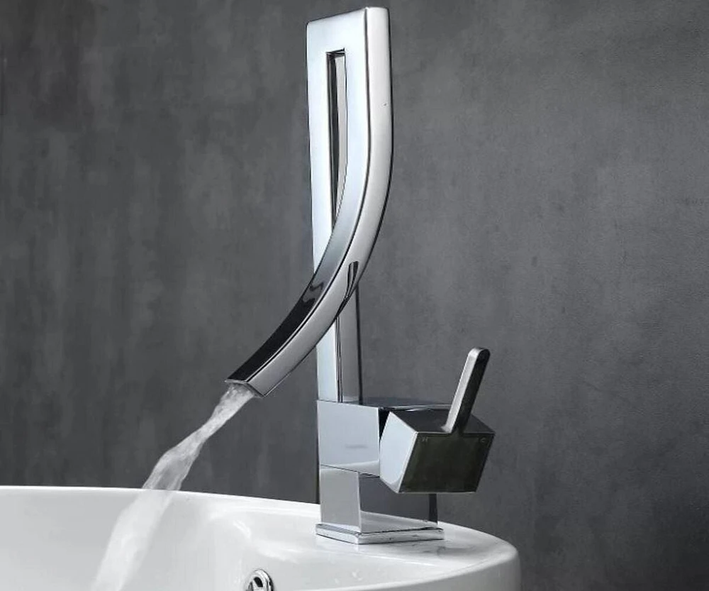 DROP Bath and Kitchen DR091281 Bathroom Vessel Sink Set