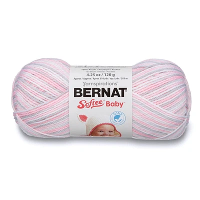 Bernat® Softee® Baby™ Yarn, Acrylic #3 DK, 4.25oz/120g, 310 Yards