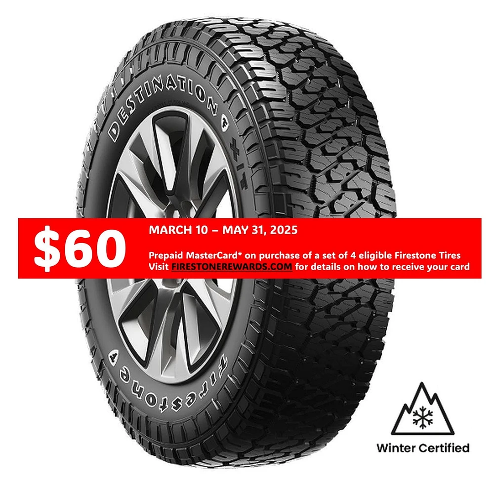 Firestone Destination X/T LT265/70R18 E/10PLY BSW pneu
