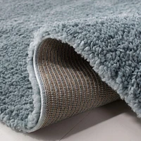 SAFAVIEH August Carlene Solid Plush Shag Area Rug
