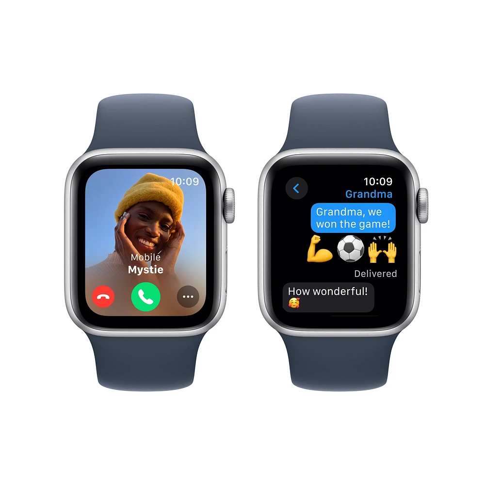 Apple Watch SE (2ème Génération) GPS, 40mm Argent