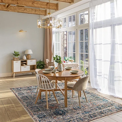 ECARPET Traditional Vintage Style Area Rug for Hallways, Bedroom and Living Room Bolivia Yalameh Collection