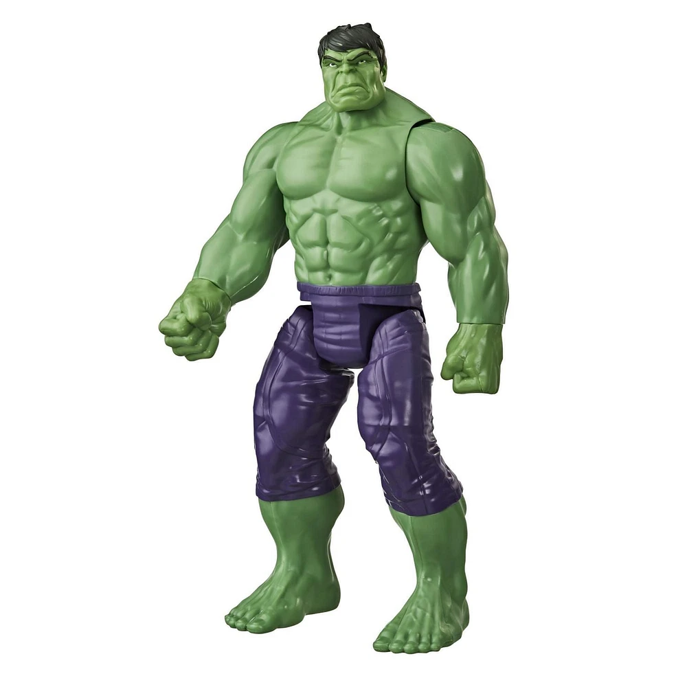 Marvel Avengers Titan Hero Series Blast Gear Deluxe Hulk Action Figure, 12-Inch Toy, For Kids Ages 4 And Up, Ages 4 and up.